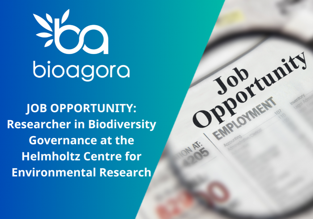 Featured image for Job opportunity: Researcher in biodiversity governance at the Helmholtz Centre for Environmental Research (UFZ)